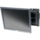 Innovation First Rack Solutions Wall Mount for Flat Panel Display, Thin Client - Black Powder Coat 104-2380