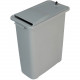 HSM Shred Disposal Bin - Lockable Container, Tamper Proof Lid - Gray - TAA Compliance 1070070220