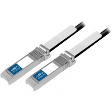 AddOn Brocade 10G-SFPP-TWX-0101 Compatible TAA Compliant 10GBase-CU SFP+ to SFP+ Direct Attach Cable (Active Twinax, 1m) - 100% compatible and guaranteed to work - TAA Compliance 10G-SFPP-TWX-0101-AO