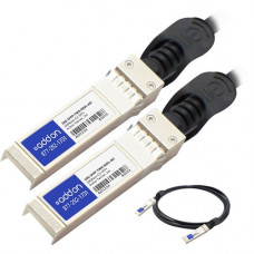 AddOn Brocade 10G-SFPP-TWX-0201 Compatible TAA Compliant 10GBase-CU SFP+ to SFP+ Direct Attach Cable (Active Twinax, 2m) - 100% compatible and guaranteed to work - TAA Compliance 10G-SFPP-TWX-0201-AO