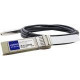 AddOn Brocade 10G-SFPP-TWX-1001 Compatible TAA Compliant 10GBase-CU SFP+ to SFP+ Direct Attach Cable (Active Twinax, 10m) - 100% compatible and guaranteed to work - TAA Compliance 10G-SFPP-TWX-1001-AO