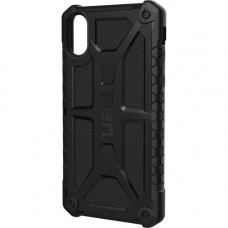 Urban Armor Gear Monarch Series iPhone XR Case - For Apple iPhone XR Smartphone - Black - Drop Resistant, Shock Resistant, Impact Resistant - Alloy Metal, Thermoplastic Polyurethane (TPU), Polycarbonate, Carbon Fiber 111091114040