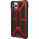 Urban Armor Gear Monarch Series iPhone 11 Pro Max Case - For Apple iPhone 11 Pro Max Smartphone - Crimson - Impact Resistant, Drop Resistant, Shock Resistant - Thermoplastic Polyurethane (TPU), Polycarbonate, Alloy Metal, Carbon Fiber 111721119494