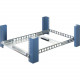 Rack Solution 4POST SLIDING SHELF/RAILS FOR DELL TOWER SERVERS. FITS SQUARE HOLE, ROUND HOLE A - TAA Compliance 112-2167
