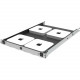 Rack Solution 4POST SLIDING SHELF WITH USB PORTS FOR MAC MINIS - HOLDS UP TO 4 MAC MINIS, TOTA - TAA Compliance 112-5541