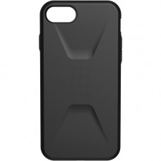 Urban Armor Gear Civilian Series iPhone 8/7/6S Case - For Apple iPhone 8, iPhone 7, iPhone 6s Smartphone - Hexagon Pattern - Black - Shock Absorbing, Impact Resistant, Drop Resistant 11204D114040