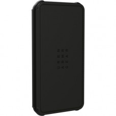 Urban Armor Gear Metropolis Carrying Case (Folio) Apple iPhone 12, iPhone 12 Pro Smartphone - SATN ARMR Black - Impact Resistant, Drop Resistant, Shock Resistant - Polyurethane - 6.1" Height x 3.1" Width x 0.5" Depth 112356113840