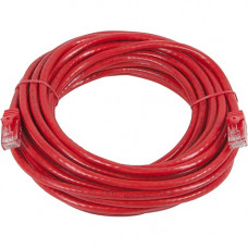 Monoprice FLEXboot Series Cat6 24AWG UTP Ethernet Network Patch Cable, 50ft Red - 50 ft Category 6 Network Cable for Network Device - First End: 1 x RJ-45 Network - Male - Second End: 1 x RJ-45 Network - Male - Patch Cable - Gold Plated Contact - 24 AWG -