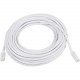Monoprice FLEXboot Series Cat6 24AWG UTP Ethernet Network Cable, 75ft White - 75 ft Category 6 Network Cable for Network Device - First End: 1 x RJ-45 Network - Male - Second End: 1 x RJ-45 Network - Male - Gold Plated Contact - 24 AWG - White 11379