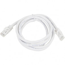 Monoprice Flexboot Cat.6 UTP Patch Network Cable - 7 ft Category 6 Network Cable for Network Device - First End: 1 x RJ-45 Male Network - Second End: 1 x RJ-45 Male Network - Patch Cable - Gold Plated Contact - CMX - 24 AWG - White - 1 Pack 11392