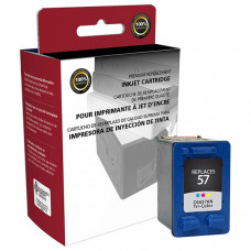 Clover Technologies Group CIG Remanufactured Tri-Color Ink Cartridge ( C6657AN, 57) (500 Yield) - TAA Compliance 114508