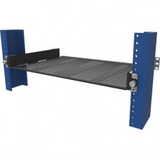 Rack Solution 2POST SLIDING HALF SHELF, 30LB CAPACITY - TAA Compliance 115-4779