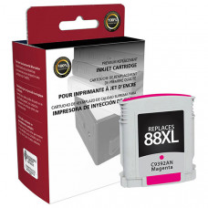 Clover Technologies Group CIG Remanufactured High Yield Magenta Ink Cartridge ( C9392AN, C9387AN, 88XL) (1,980 Yield) - TAA Compliance 115797