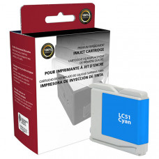 Clover Technologies Group CIG Remanufactured Cyan Ink Cartridge (Alternative for Brother LC51C) (400 Yield) - TAA Compliance 116257