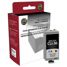 Clover Technologies Group CIG Remanufactured Color Ink Tank (Alternative for Canon 1511B002, CLI-36) (249 Yield) - TAA Compliance 117012