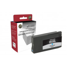 Clover Technologies Group CIG Remanufactured High Yield Cyan Ink Cartridge for Officejet Pro 251dw 276dw 8100 8600 ( CN046AN 951XL) (1500 Yield) - TAA Compliance 118092
