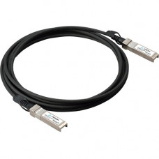 Axiom Twinaxial Network Cable - 13.12 ft Twinaxial Network Cable for Network Device - SFP (mini-GBIC) Male Network - SFP (mini-GBIC) Male Network - 125 GB/s - Black 1200484G4-AX