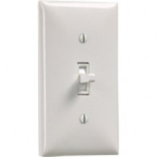 Draper Wall Switch SS-1R (White) - Rocker Switch - Projector Lift, Electric Screen - White Plate 121102