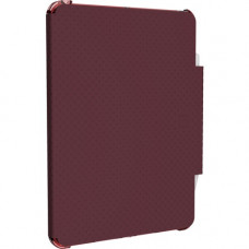 Urban Armor Gear Lucent Carrying Case (Folio) for 10.2" Apple iPad (8th Generation) Tablet - Aubergine, Dusty Rose - Impact Resistant, Drop Resistant, Shock Resistant - Dot Pattern - 10.3" Height x 7.7" Width x 0.9" Depth - TAA Complia