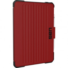 Urban Armor Gear Metropolis Carrying Case (Folio) for 12.9" Apple iPad Pro (4th Generation) Tablet - Magma - Anti-slip Exterior - Thermoplastic Polyurethane (TPU), Felt Interior, Polyurethane, ABS Plastic Shell - 11.9" Height x 8.8" Width x