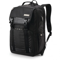 Samsonite Tucker Carrying Case (Backpack) for 15.6" Notebook, Tablet - Black - Water Resistant, Anti-slip Shoulder Pad, Tear Resistant - Ripstop Polyester Body - Shoulder Strap, Handle - 18.5" Height x 13" Width x 7" Depth - 1 Each 126