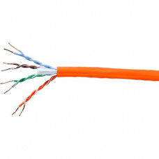 Monoprice Cat. 6 UTP Network Cable - 1000 ft Category 6 Network Cable for Network Device - Bare Wire - Bare Wire - Orange 12797
