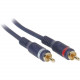 C2g 100ft Velocity RCA Stereo Audio Cable - RCA Male - RCA Male - 100ft - Blue 29103