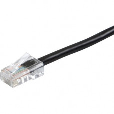 Monoprice ZEROboot Series Cat5e 24AWG UTP Ethernet Network Patch Cable, 50ft Black - 50 ft Category 5e Network Cable for Network Device - First End: 1 x RJ-45 Male Network - Second End: 1 x RJ-45 Male Network - Patch Cable - Black 13174