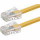 Monoprice ZEROboot Series Cat6 24AWG UTP Ethernet Network Patch Cable, 7ft Yellow - 7 ft Category 6 Network Cable for Network Device - First End: 1 x RJ-45 Male Network - Second End: 1 x RJ-45 Male Network - Patch Cable - Gold Plated Contact - Yellow 1326