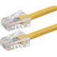 Monoprice ZEROboot Series Cat6 24AWG UTP Ethernet Network Patch Cable, 10ft Yellow - 10 ft Category 6 Network Cable for Network Device - First End: 1 x RJ-45 Male Network - Second End: 1 x RJ-45 Male Network - Patch Cable - Gold Plated Contact - Yellow 13