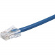 Monoprice ZEROboot Series Cat6 24AWG UTP Ethernet Network Cable, 50ft Blue - 50 ft Category 6 Network Cable for Network Device - First End: 1 x RJ-45 Male Network - Second End: 1 x RJ-45 Male Network - Gold Plated Contact - 24 AWG - Blue 13414