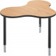 MooreCo Cloud 9 Table - Medium - 47.90" Table Top Width x 33.87" Table Top Depth - 32" Height - Powder Coated 1343B1-7928