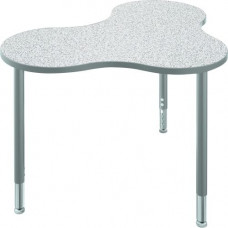 MooreCo Cloud 9 Table - Medium - 47.90" Table Top Width x 33.87" Table Top Depth x 1.25" Table Top Thickness - 32" Height - Powder Coated - Steel 1343B2-4623