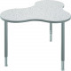 MooreCo Cloud 9 Table - Medium - 47.90" Table Top Width x 33.87" Table Top Depth x 1.25" Table Top Thickness - 32" Height - Powder Coated - Steel 1343B2-4623