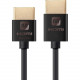 Monoprice Ultra Slim 18Gbps Active High Speed HDMI Cable, 3ft Black - 3 ft HDMI A/V Cable for Audio/Video Device - First End: 1 x HDMI Male Digital Audio/Video - Second End: 1 x HDMI Male Digital Audio/Video - 2.25 GB/s - Supports up to 3840 x 2160 - Blac