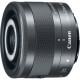 Canon - 28 mm - f/3.5 - Fixed Focal Length Lens for EF-M - Designed for Camera - 43 mm Attachment - 1.20x MagnificationOptical IS - 1.8"Length - 2.4"Diameter - TAA Compliance 1362C002