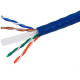 Monoprice Cat. 6 UTP Network Cable - 500 ft Category 6 Network Cable for Network Device - First End: Bare Wire - Second End: Bare Wire - 23 AWG - Blue 13674