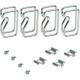 Rack Solution D-RING CABLE CLIPS (4 PACK) - TAA Compliance 137-1733