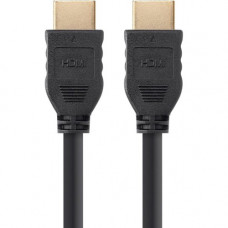 Monoprice Commercial Series 30AWG High Speed HDMI Cable, 10ft Generic - 10 ft HDMI A/V Cable for Audio/Video Device, HDTV - First End: 1 x HDMI Male Digital Audio/Video - Second End: 1 x HDMI Male Digital Audio/Video - 1.28 GB/s - Supports up to 1080 - Go
