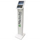 Compulocks Brands Inc. MacLocks iPad BrandMe Stand with Executive Enclosure White - 4" Height x 12.2" Width - White - TAA Compliance 140W213EXENW