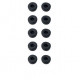 Sotel Systems JABRA ENGAGE EAR CUSHION, BLACK - 5 PAIRS (10 PIECES) FOR STEREO 14101-60