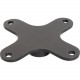 Gamber-Johnson Max3 Mounting Plate for Flat Panel Display - Black - Black 14139