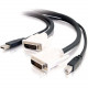 C2g 6ft DVI Dual Link + USB 2.0 KVM Cable - 6ft - Black 14177