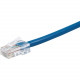 Monoprice ZEROboot Series Cat5e 24AWG UTP Ethernet Network Patch Cable, 50ft BLUE - 50 ft Category 5e Network Cable for Network Device - First End: 1 x RJ-45 Male Network - Second End: 1 x RJ-45 Male Network - Patch Cable - Gold Plated Contact - Blue 1426