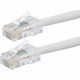 Monoprice ZEROboot Series Cat5e 24AWG UTP Ethernet Network Patch Cable, 100ft White - 100 ft Category 5e Network Cable for Network Device - First End: 1 x RJ-45 Network - Male - Second End: 1 x RJ-45 Network - Male - Patch Cable - Gold Plated Contact - 24