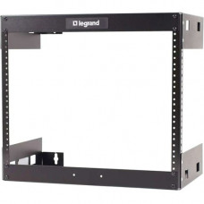 C2g 8U Wall Mount Open Frame Rack - 12in Deep (TAA Compliant) - RJ-45, 110-punchdown" - TAA Compliance 14609