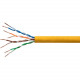 Monoprice Cat. 6 UTP Network Cable - 250 ft Category 6 Network Cable for Network Device - Bare Wire - Bare Wire - Yellow 14770