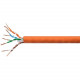 Monoprice Cat. 6 UTP Network Cable - 250 ft Category 6 Network Cable for Network Device - Bare Wire - Bare Wire - Orange 14772