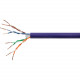Monoprice Cat. 6 UTP Network Cable - 250 ft Category 6 Network Cable for Network Device - Bare Wire - Bare Wire - Purple 14773