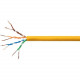 Monoprice Cat. 5e UTP Network Cable - 250 ft Category 5e Network Cable for Network Device - Bare Wire - Bare Wire - Yellow 14777